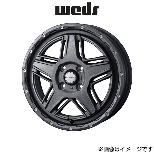 ウェッズ ウェッズアドベンチャー マッド ヴァンス 07 アルミホイール 4本 N ONE JG3/JG4 14インチ フリントグレイ 0040541 WEDS :0040541 qq e f2 159966t:T FOUR 自動車のパーツ用品専門店