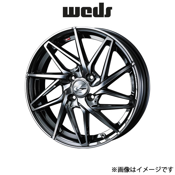 ウェッズ レオニス IT アルミホイール 1本 eKクロス B3#W 15インチ ブラックメタルコート/ミラーカット 0040559 WEDS LEONIS IT :0040559 qq e f2 54633t:T FOUR 自動車のパーツ用品専門店