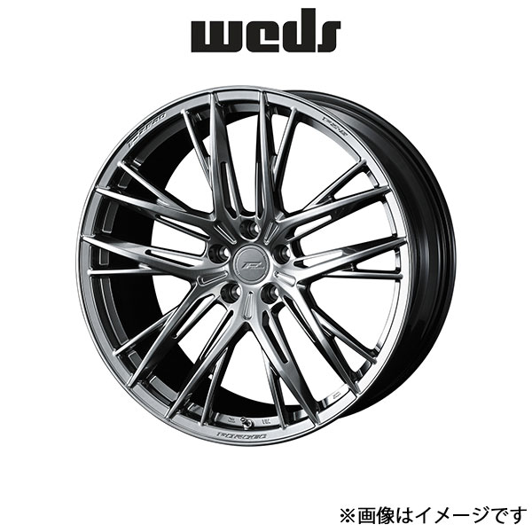 ウェッズ Fゼロ FZ 5 アルミホイール 1本 GS 10系 19インチ ダイヤモンドブラック 0040754 WEDS F ZERO FZ 5 :0040754 qq e f2 60708t:T FOUR 自動車のパーツ用品専門店