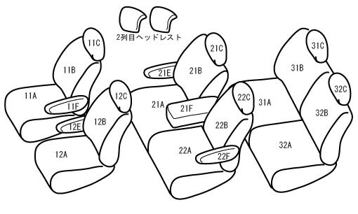 ベレッツァ シートカバー ベーシックアルファライン デリカ D:5