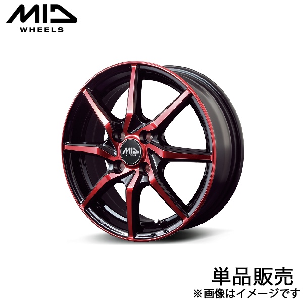 マルカサービス MID S810 プリウスPHV ZVW52 アルミホイール 1本(17×7J