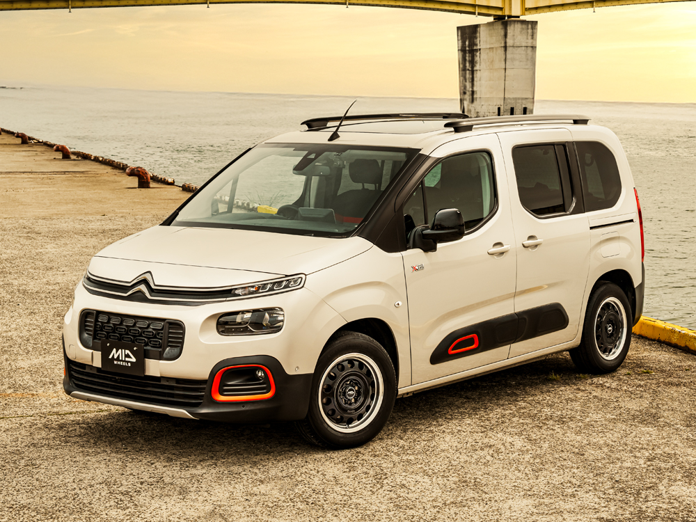 MID ガルシアシスコ TypeII フレア MJ55/MJ99 アルミホイール 1本(15