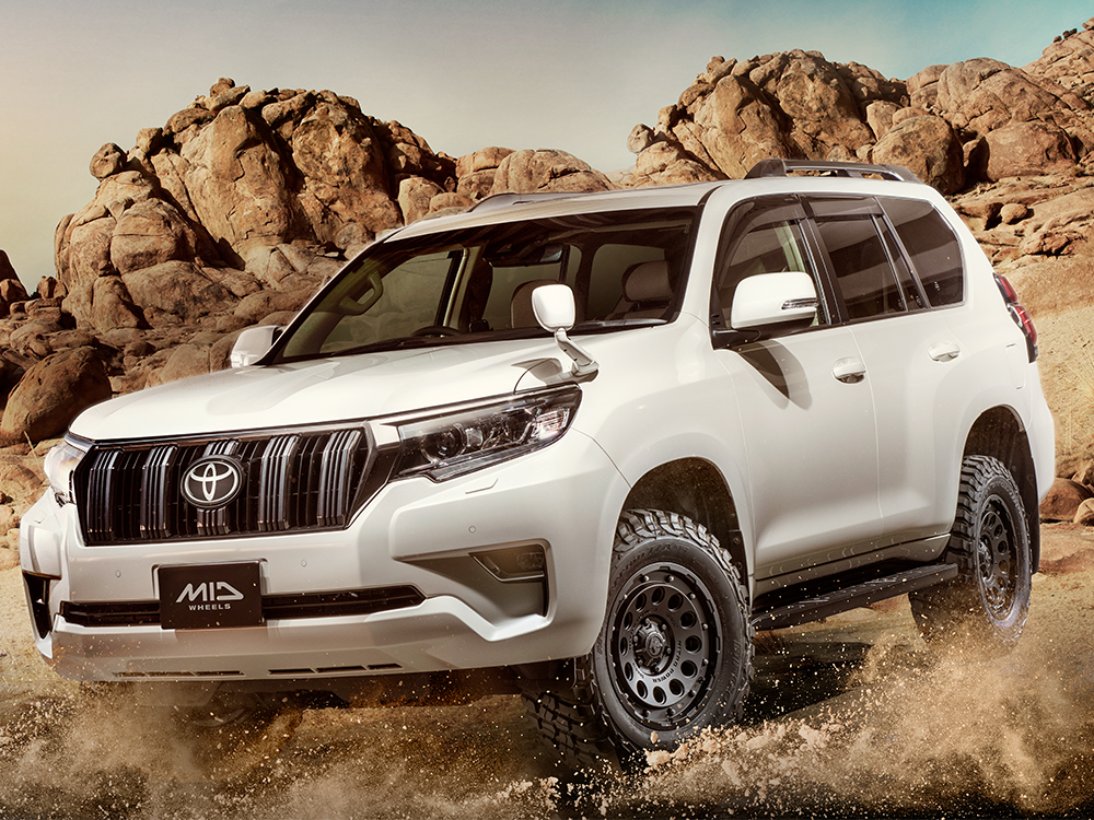 MID ナイトロパワーH12ショットガン ランドクルーザー 300系 アルミホイール 4本(18×8J 6-139.7 +55 ブラッククリア)H12 SHOTGUN_3