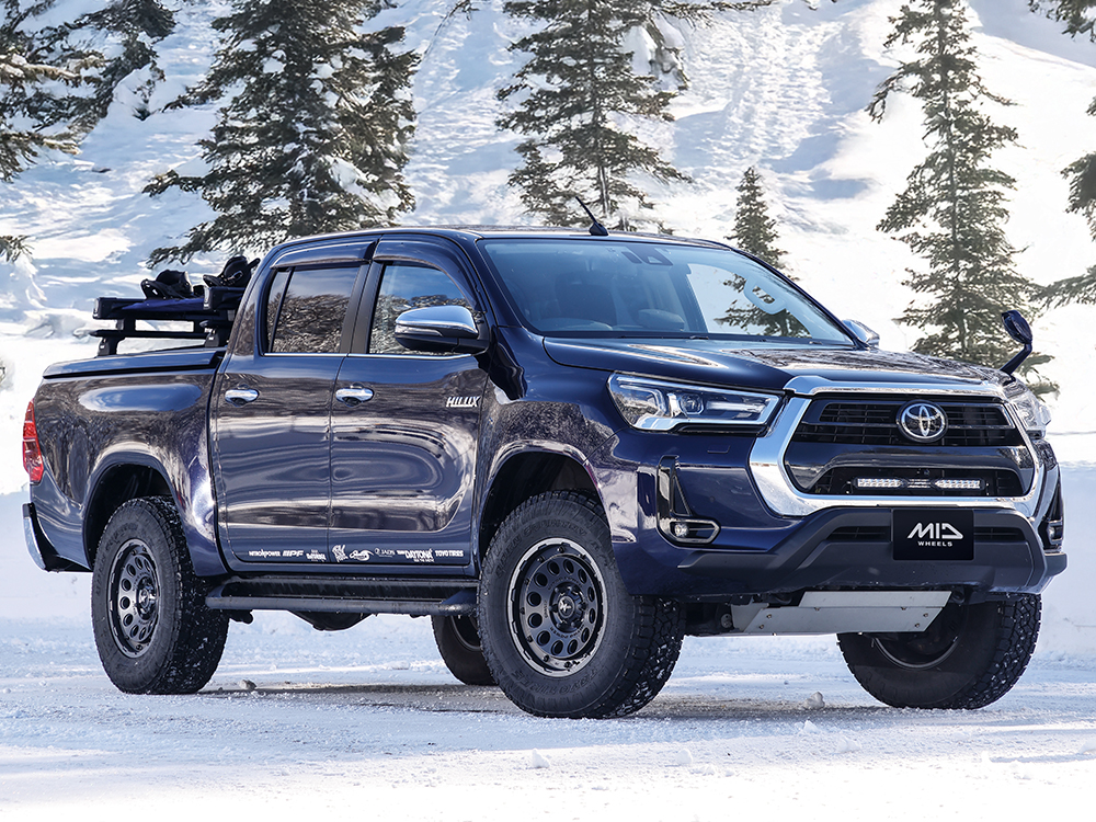 MID ナイトロパワーH12ショットガン ランドクルーザー 300系 アルミホイール 4本(18×8J 6-139.7 +55 ブラッククリア)H12 SHOTGUN_5
