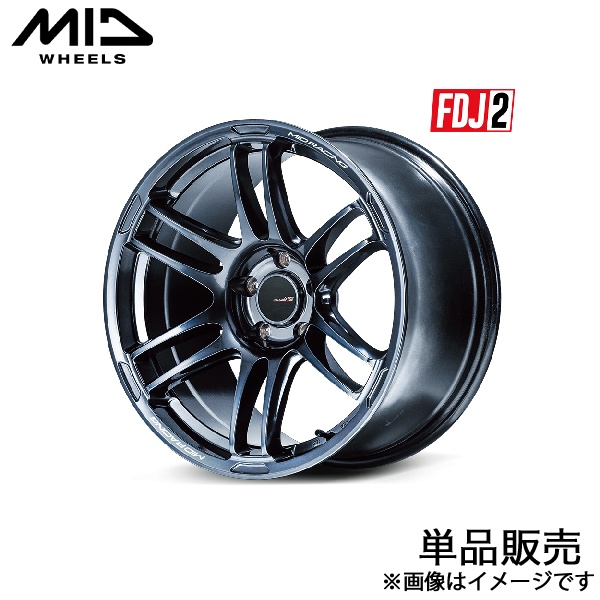 マルカサービス MID レーシングR26 GR86 ZN8 アルミホイール 1本(17×7J