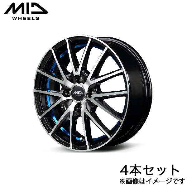 マルカサービス MID RX27 N-BOX/N-BOXカスタム JF5/JF6 アルミホイール