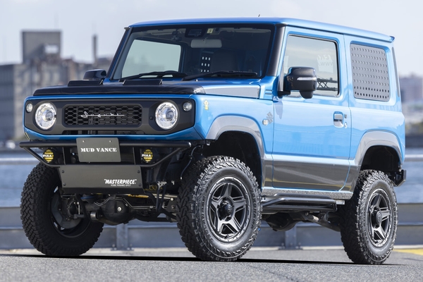 ウェッズアドベンチャー マッドヴァンス07 アベンシス 270系 16インチ アルミホイール 1本 フルマットブラック 0040535 WEDS MUDVANCE 07の画像