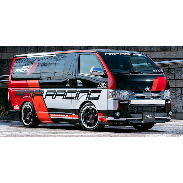 MID RMPレーシング R05HC アルミホイール 4本 ジムニー 64系(16×5.5J 5-139.7 INSET20 ブラック/リムポリッシュ)RMP RACING R05HC | マルカサービス | 01