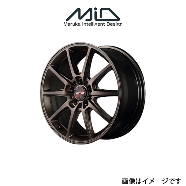 MID RMPレーシング R25 アルミホイール 1本 インプレッサ GDA(17×7J 5 100 INSET48 クラシカルブロンズ)RMP RACING R25 :1MID qq e f2 i 10081t:T FOUR 自動車のパーツ用品専門店