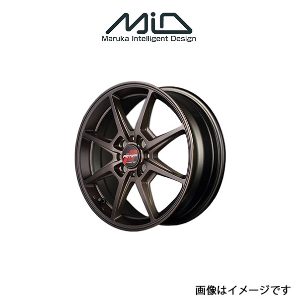 MID RMPレーシング R25 アルミホイール 4本 エブリイワゴン DA17W(15×5J 4 100 INSET45 クラシカルブロンズ)RMP RACING R25 :4MID qq e f2 i 3238t:T FOUR 自動車のパーツ用品専門店