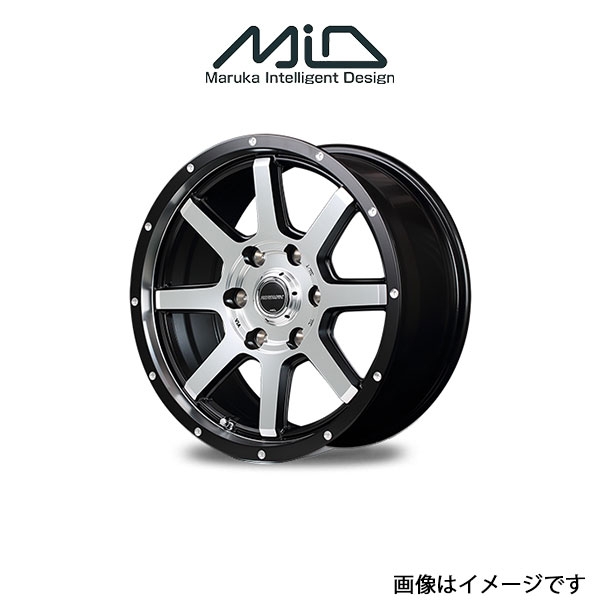 MID ロードマックス WF8 アルミホイール 4本 タント L375/L385(14×4.5J 4 100 INSET43 セミグロスブラック)ROADMAX :4MID qq e f2 i 17526t:T FOUR 自動車のパーツ用品専門店