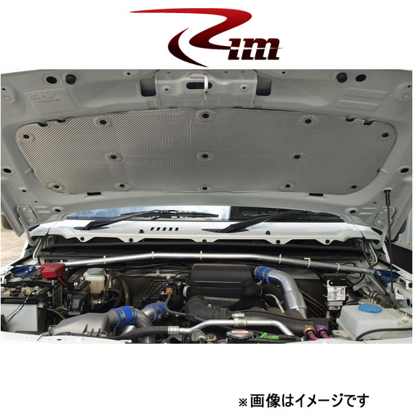 Rim エンジンフードヒートシールドパネル [クリップ付属]ジムニー/ジムニーシエラ JB64W/JB74W T42 015 リムコーポレーション :T42 015 qq e f2 051t:T FOUR 自動車のパーツ用品専門店