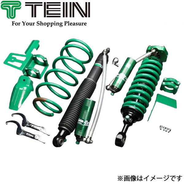テイン ランドクルーザー VJA300W 4X4ダンパー ググラベル2 ネジ式車高調 フロント左右セット VSAHA-W1HA1 TEIN 4X4 DAMPER GRAVEL 2