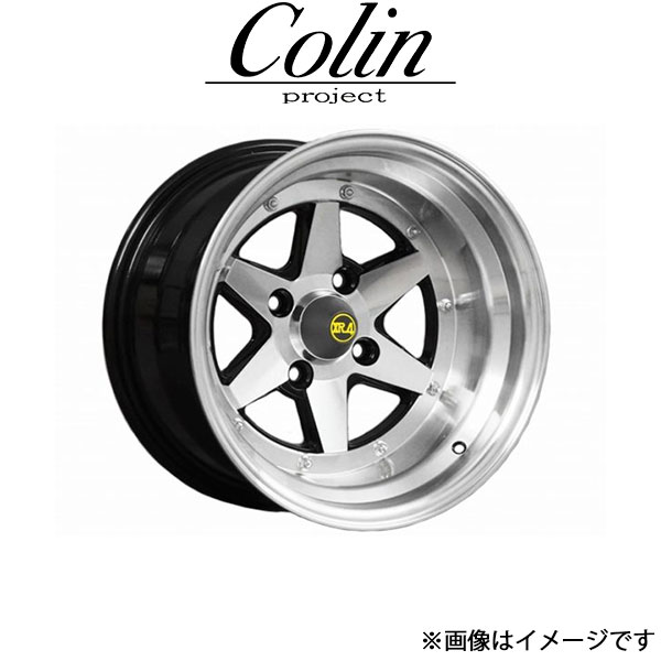 コーリン ロンシャン XR 4 アルミホイール 1本(15×9.0J 4H 114.3 INSET 27 ブラックポリッシュ)XR 41590K COLIN LONGCHAMP XR 4 旧車 :XR 41590K qq e f2 14t:T FOUR 自動車のパーツ用品専門店