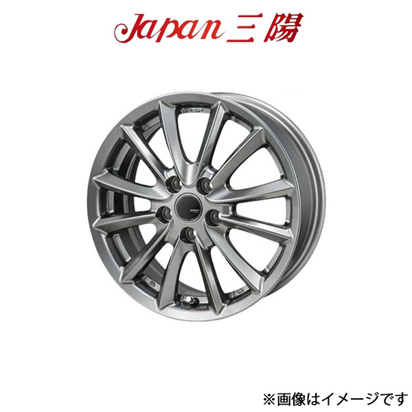 ジャパン三陽 ザック JP-016 アルミホイール 4本 プリウスα ZVW40/41W(17×7.0J 5-114.3 INSET48 チタンブラック)Japan三陽 ZACK JP-016｜t-four2010