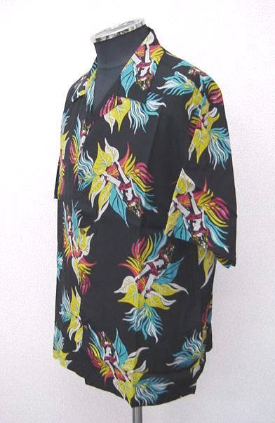 ヒステリックグラマーTROPIC LADYLAND柄 アロハワンピース HYSTERIC GLAMOUR（ヒステリックグラマー）の「TROPIC LADYLAND