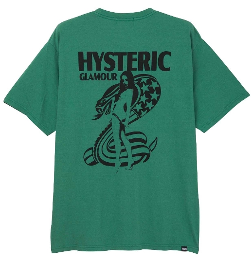 【新品☆超絶人気☆コブラヒスガール】ヒステリックグラマー バックプリントTシャツ US COBRA Tシャツ|HYSTERIC GLAMOUR MEN | HYSTERIC GLAMOUR