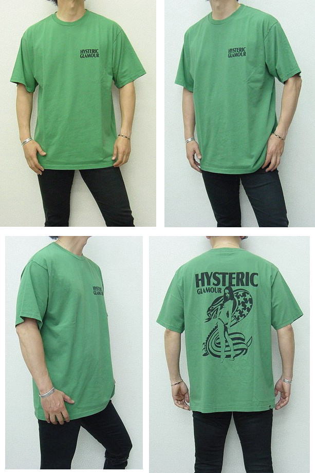 【新品☆超絶人気☆コブラヒスガール】ヒステリックグラマー バックプリントTシャツ 新品☆超絶人気☆コブラヒスガール】ヒステリックグラマー