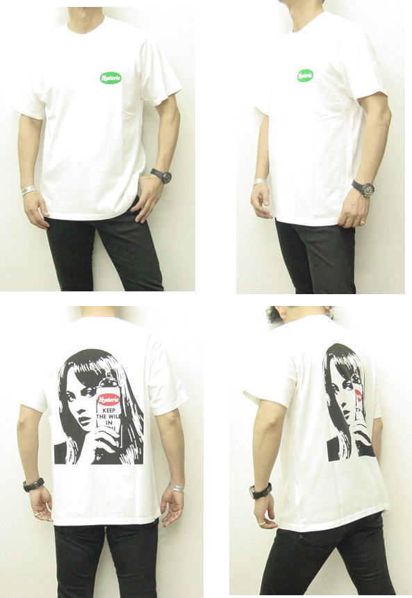 ヒステリックグラマー 半袖Tシャツ HYSTERIC GLAMOUR HYSTERIC GLAMOUR