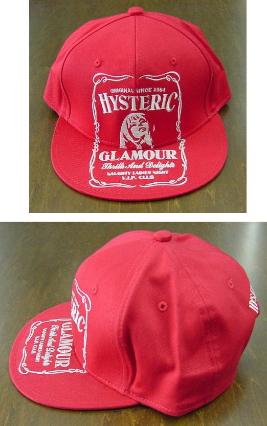 HYSTERIC GLAMOUR ロゴキャップ HYSTERIC GLAMOUR HYSTERIC GLAMOUR