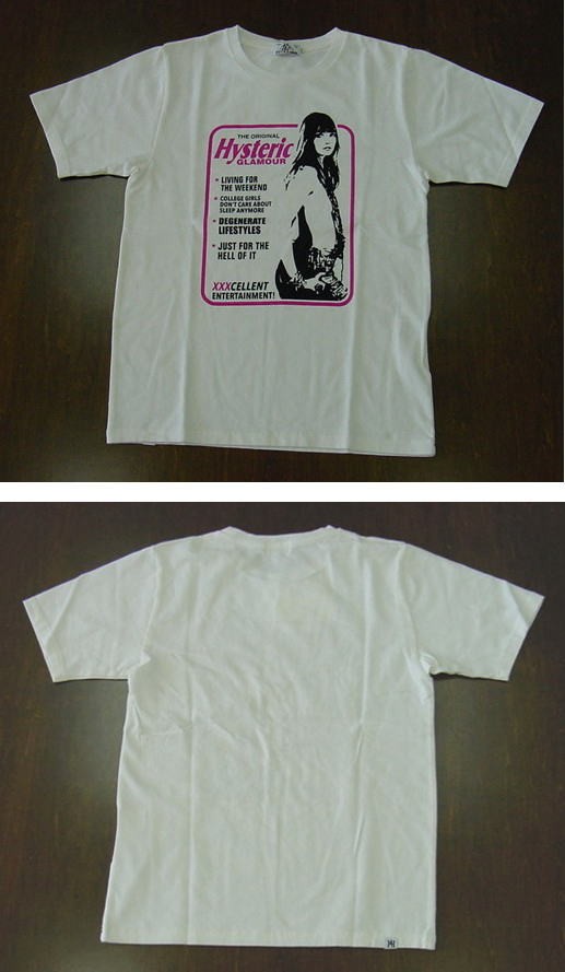 ヒステリックグラマー HYSTERIC GLAMOUR カットソー HYSTERIC GLAMOUR HYSTERIC GLAMOUR