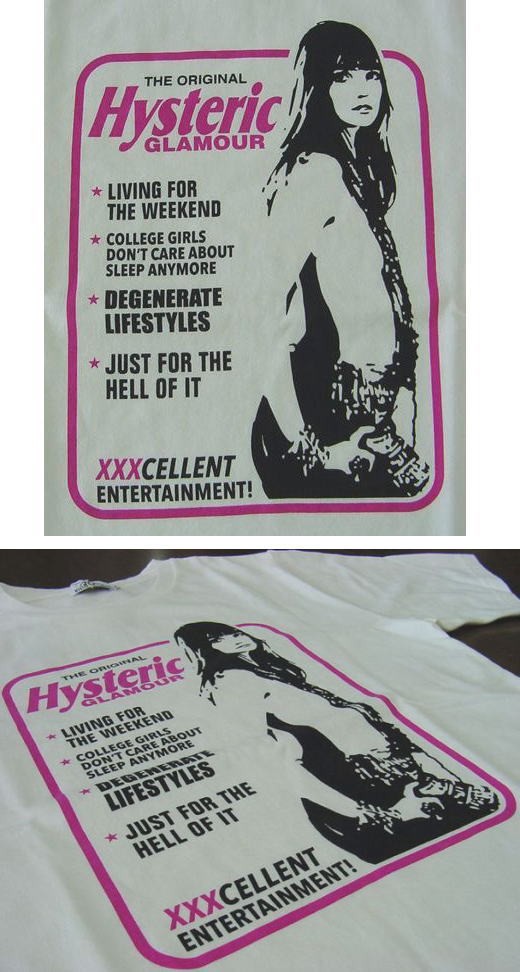 HYSTERIC GLAMOUR HYSTERIC GLAMOUR