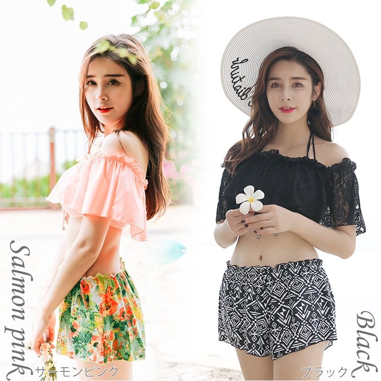 水着 体型カバー レディース