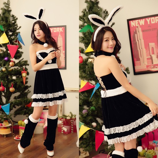 サンタ コスプレ うさ耳