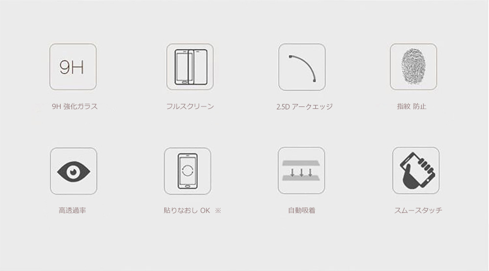 iPhoneX フィルム