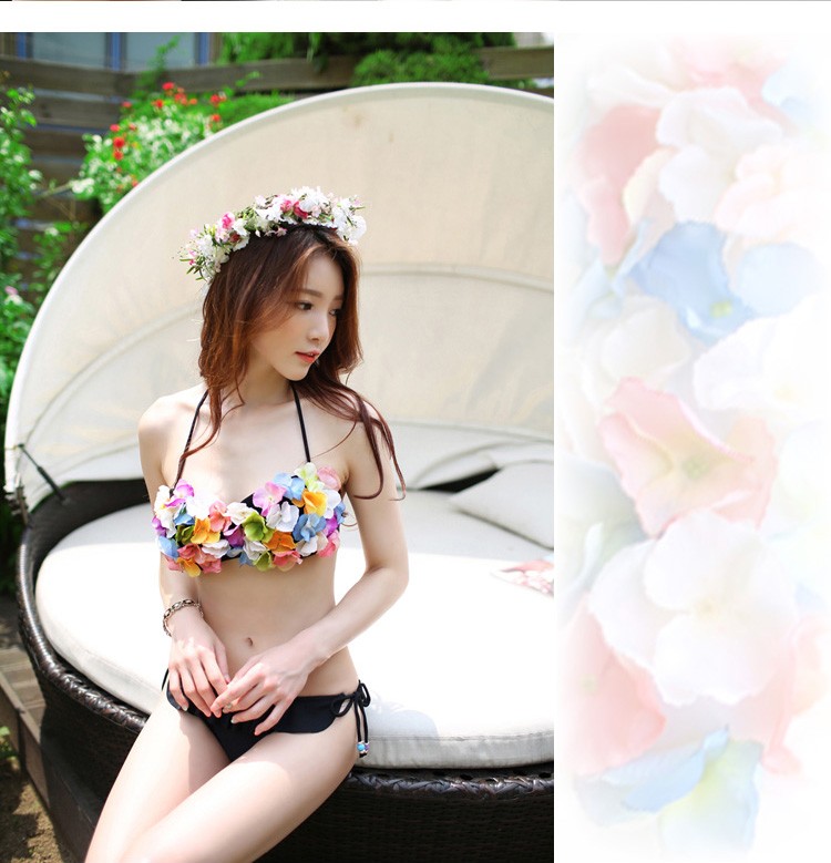 水着 花びら ビキニ