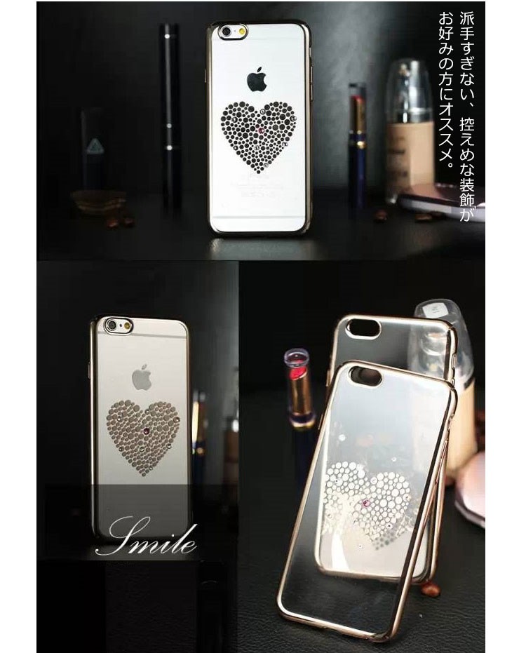 iphone6s クリアケース かわいい