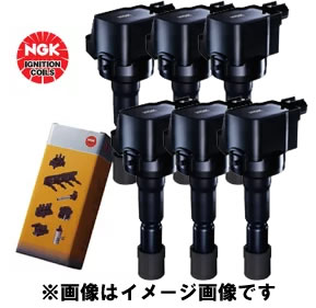 6個セット NGKイグニッションコイル【正規品】 U5166 (48542)