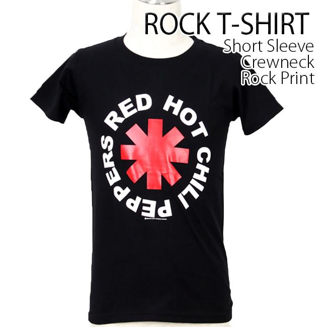 ロックtシャツ バンドtシャツ パンク Red Hot Chili Peppers お馴染みマーク メンズ レディース M-2XLサイズ 黒色 白色 ストリート系｜t-link｜02