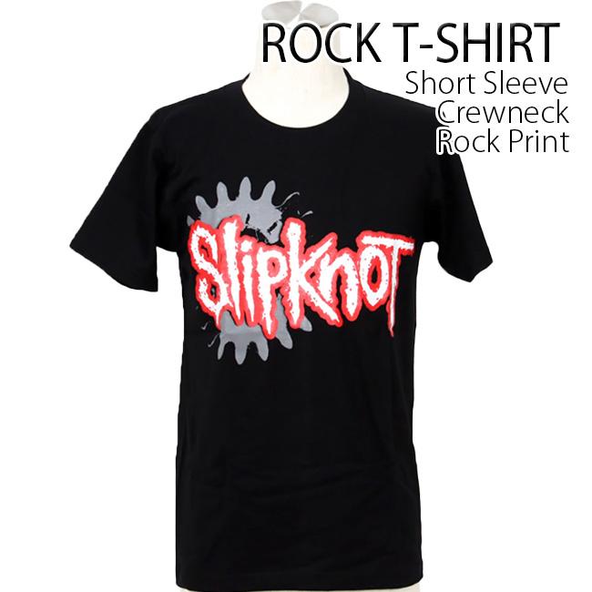 ロックtシャツ バンドtシャツ パンク Slipknot スリップノット ギアロゴ メンズ レディース M-2XLサイズ 黒色 白色 ストリート系｜t-link｜02