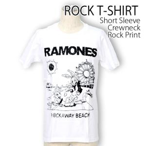 ロックtシャツ バンドtシャツ パンク Ramones ラモーンズ ROCK AWAY BEACH ...