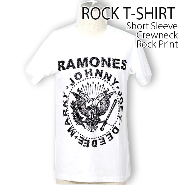 ロックtシャツ バンドtシャツ パンク Ramones ラモーンズ メンズ レディース M-2XLサ...