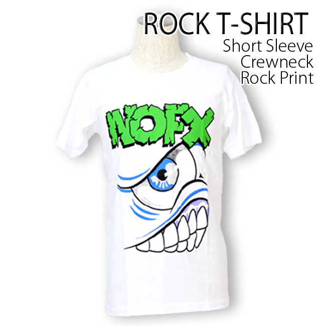 ロックtシャツ バンドtシャツ パンク NOFX ノーエフエックス メンズ