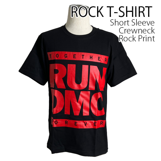 ロックtシャツ バンドtシャツ パンク Run-D.M.C. ランディーエムシー メンズ レディース...