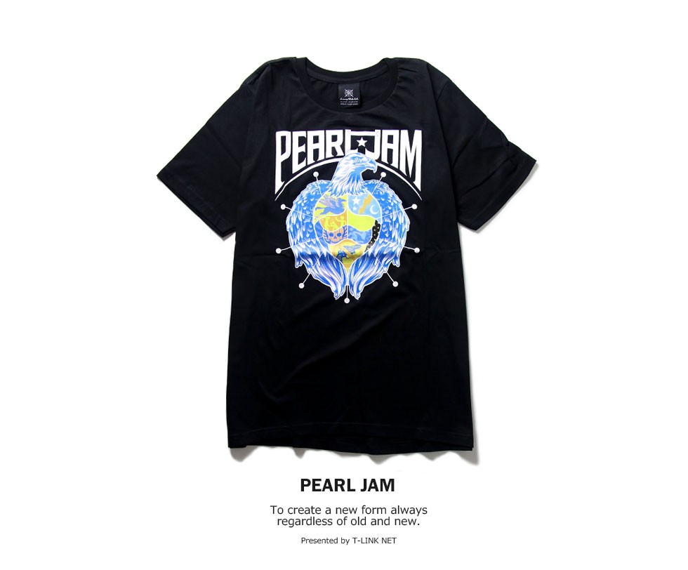 ロックTシャツ バンドTシャツ パンク  メンズ レディース Pearl Jam パール ジャム M...