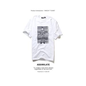 おもしろtシャツ パロディtシャツ メンズ デザインTシャツ バーコードに紛れる囚人 Banksy ...