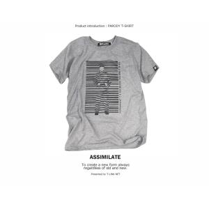 おもしろtシャツ パロディtシャツ メンズ デザインTシャツ バーコードに紛れる囚人 Banksy ...