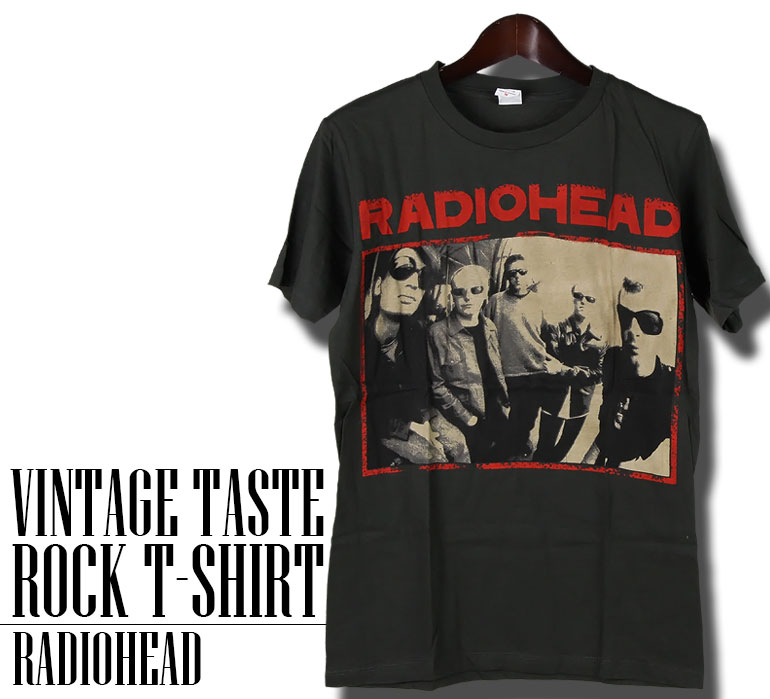 ヴィンテージロックtシャツ バンドtシャツ パンク レディオヘッド RADIO HEAD Mサイズ ...