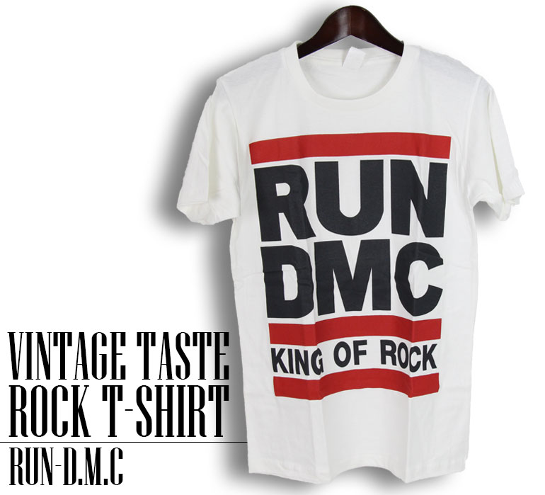 ヴィンテージロックTシャツ バンドTシャツ パンク Run-D.M.C. 大きいサイズ 綿 黒 白 ブラック ホワイト M L XL 2XL 綿 100%｜t-link｜03