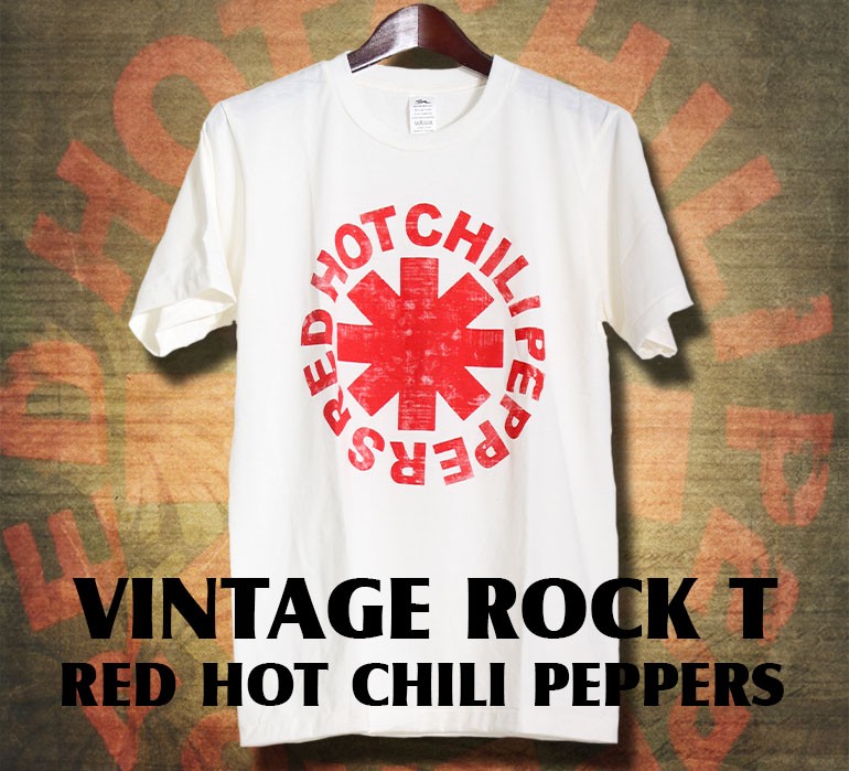ヴィンテージロックtシャツ バンドtシャツ パンク Red Hot Chili