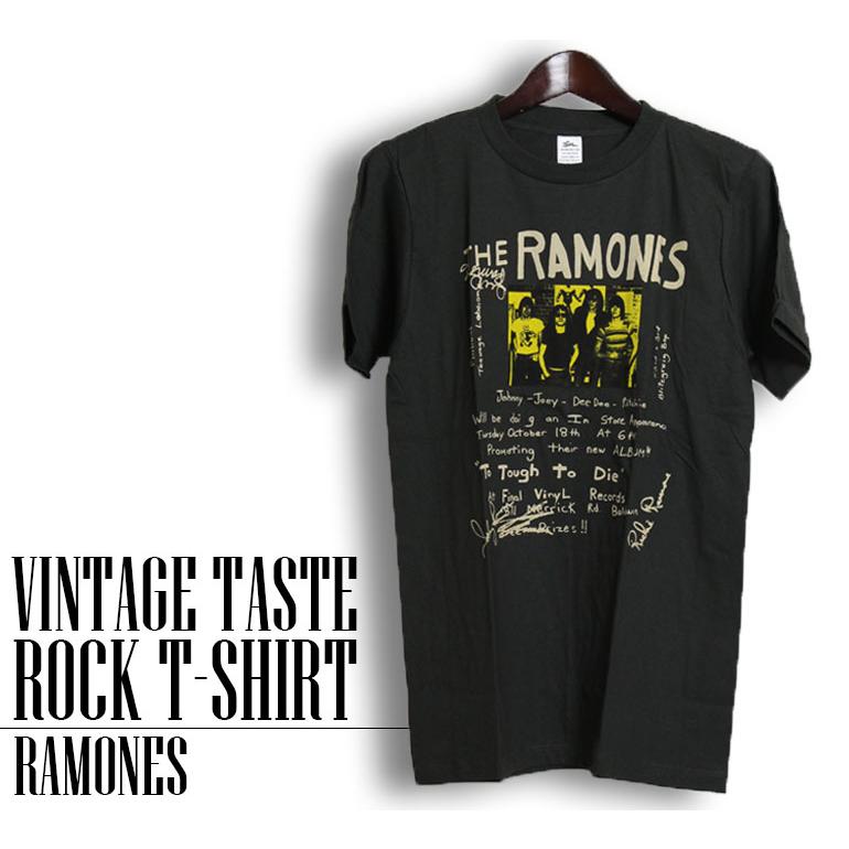 ヴィンテージロックtシャツ バンドtシャツ パンク RAMONES ラモーンズ Mサイズ Lサイズ 白色｜t-link｜02
