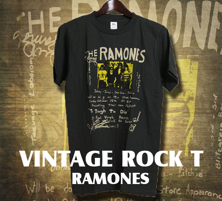 ヴィンテージロックtシャツ バンドtシャツ パンク RAMONES ラモーンズ