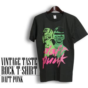 ヴィンテージロックtシャツ バンドtシャツ パンク DAFT PUNK ダフトパンク M Lサイズ ...