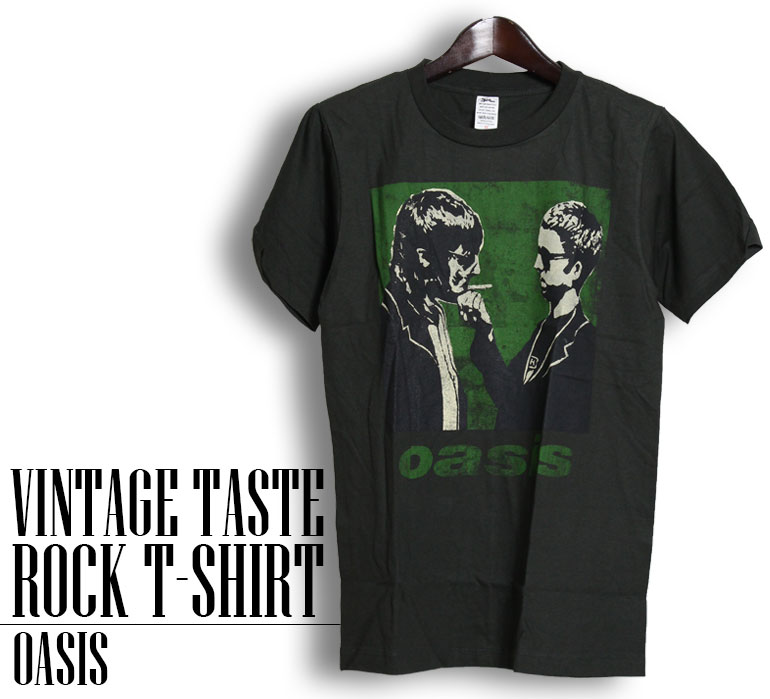 ヴィンテージロックtシャツ バンドtシャツ パンク OASIS オアシス M L 