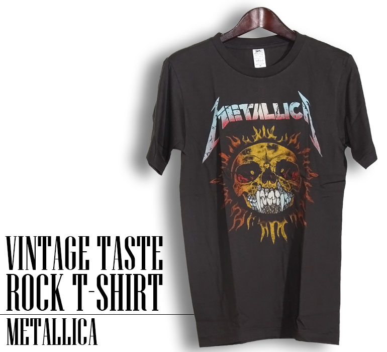 ヴィンテージロックtシャツ バンドtシャツ パンク Metallica メタリカ M L XLサイズ...