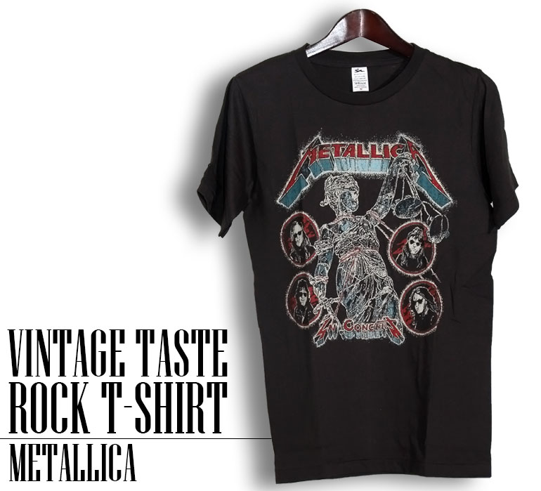 ヴィンテージロックtシャツ バンドtシャツ パンク Metallica メタリカ 